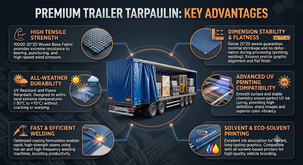 Premium Trailer Tarpaulin