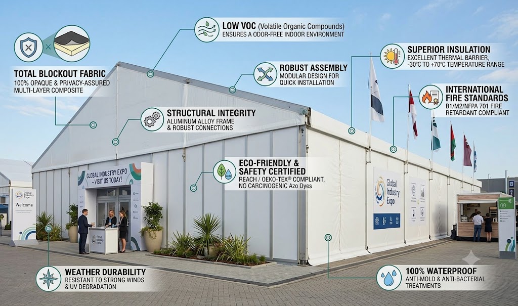 Exhibition Tent Fabric