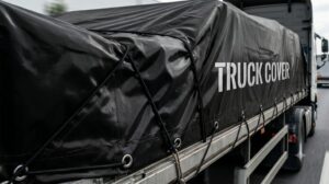 Heavyduty Pvc Truck Tarp With Allweather Protection And Ripstop Durability By Lonsun Tex.