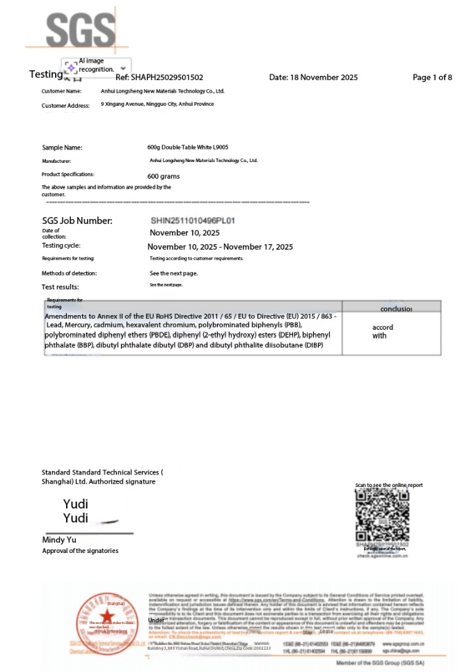 Rohs Compliance Report